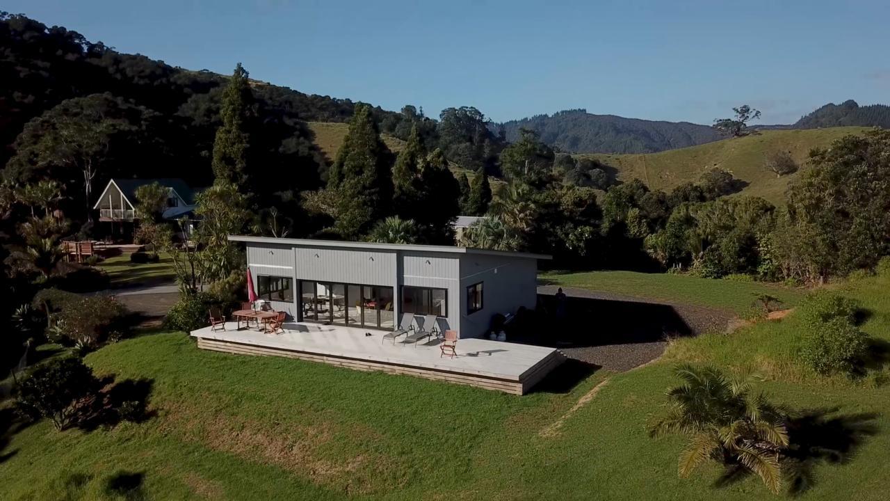 Villa Ocean Cliff Court Kuaotunu Exterior foto